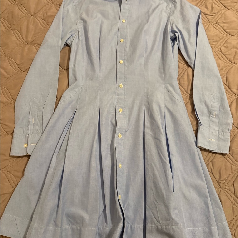 Polo by Ralph Lauren Light Blue Mini Dress